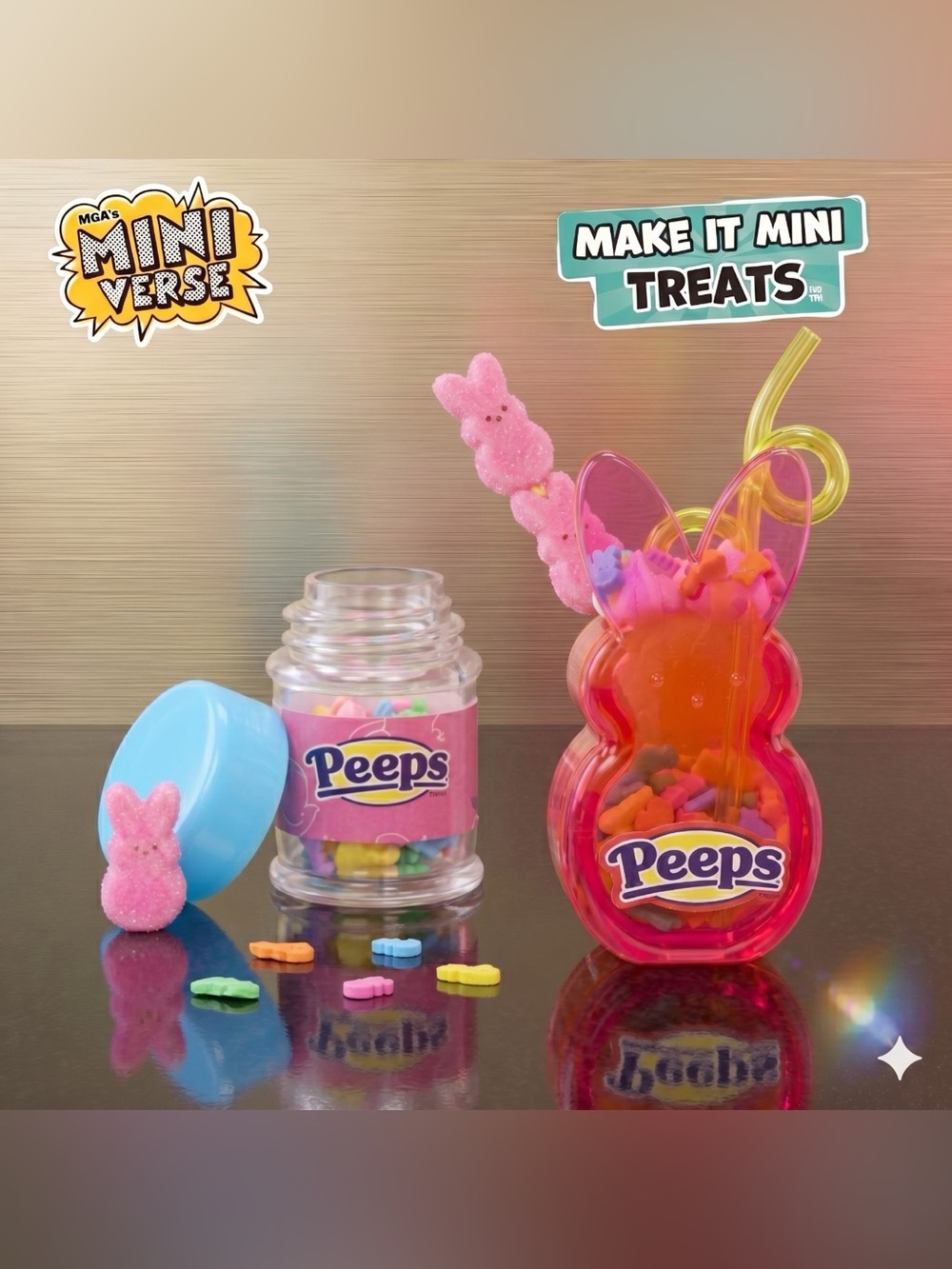 MGA's Miniverse Make It Mini TREATS Series 1: PEEPS Shake (Sealed NEW)